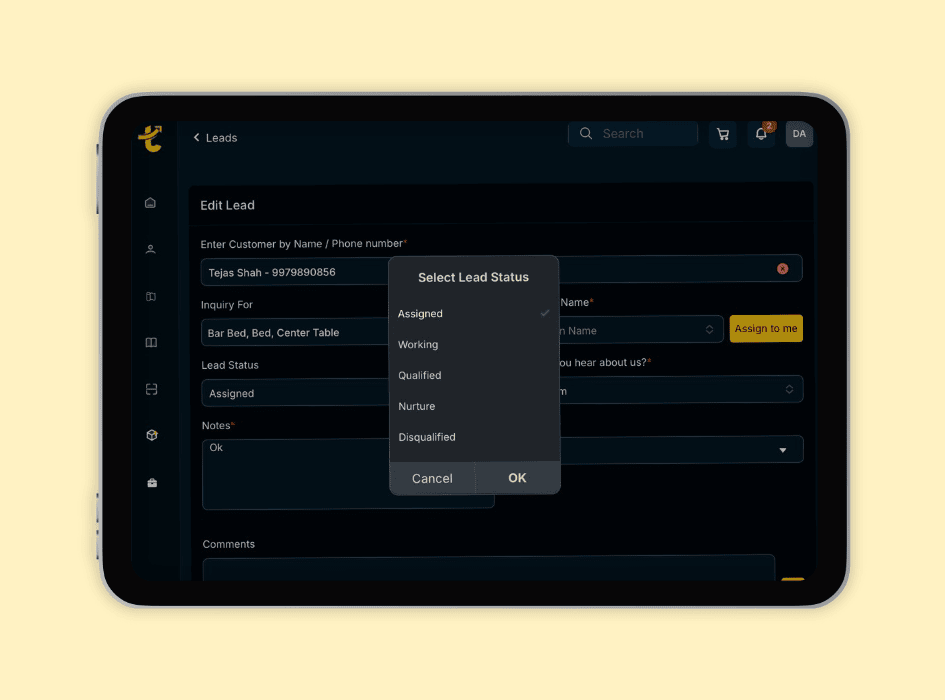 Flexible Stock Tracking